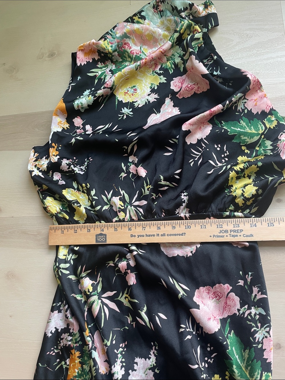 Petal + Pup Anabelle Funnel Neck Satin Midi Dress – Size Large - Picture 8 of 9